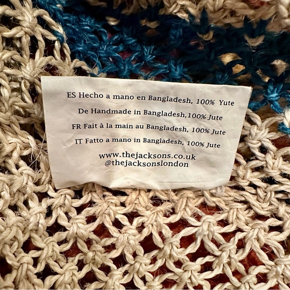 The Jacksons Jute Tote “Are We There Yet?” - Picture 3 of 3